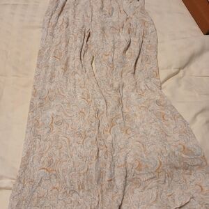 Elegant Paisley Print Pants